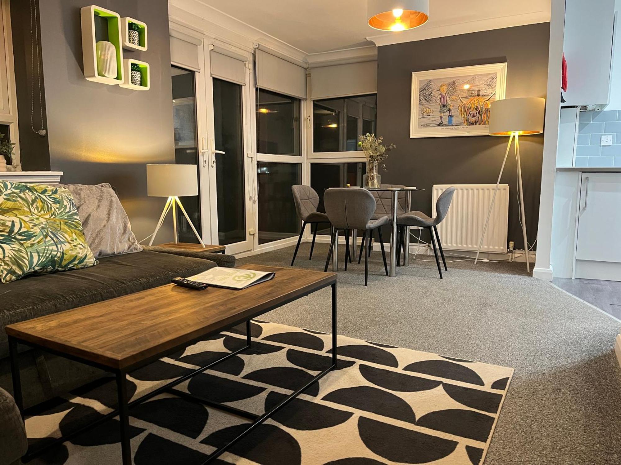 No27 Ayr Beach - Coorie Doon Stays Eksteriør bilde